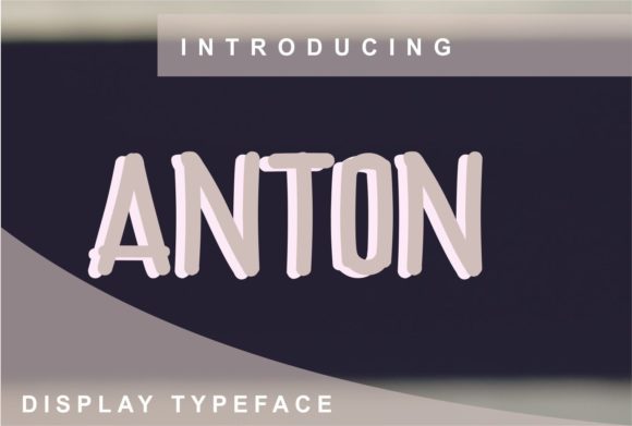 Anton: A Clean, Adaptable Display Font for Bold Impact
