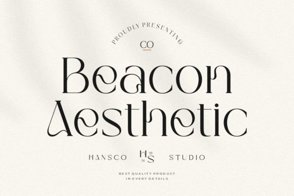 Beacon Aesthetic: A Modern Serif for Timeless Branding