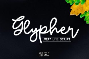 Bring Your Vision to Life with Glypher's Cheerful Handwritten Style