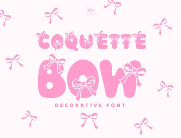 Coquette Bow: Adding Whimsy to Modern Typography