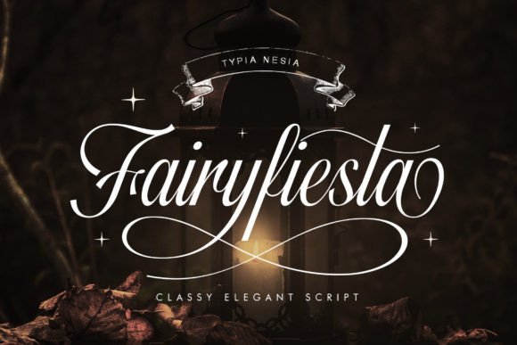 Fairyfiesta: Classic Copperplate Script for Timeless Design