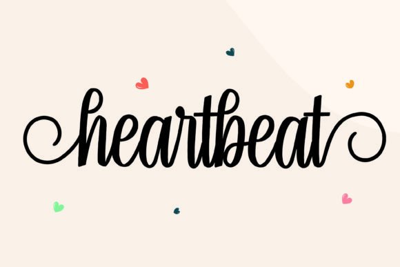 Heartbeat: The Charming Handwritten Font for Your Creative Projects