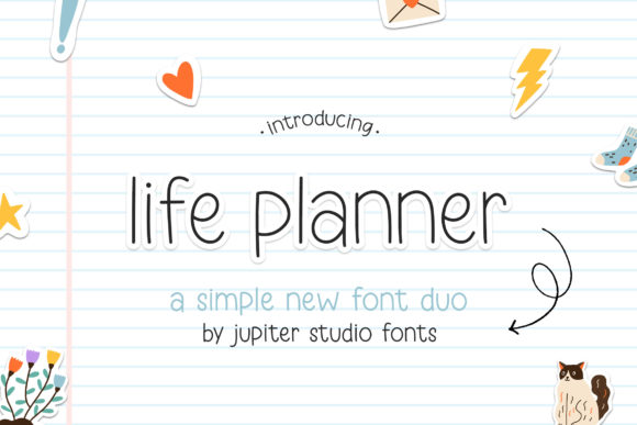 Life Planner Duo: A Sans Serif Font for Modern Design