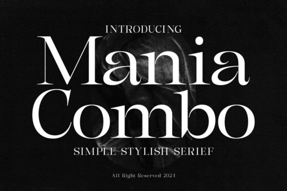 Mania Combo: Crafting Timeless Brand Identities with This Serif Font