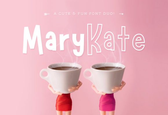 Marykate: A Playful Font Duo for Modern Creators