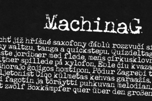 Why Machina G Is the Typewriter Font for Modern Designers